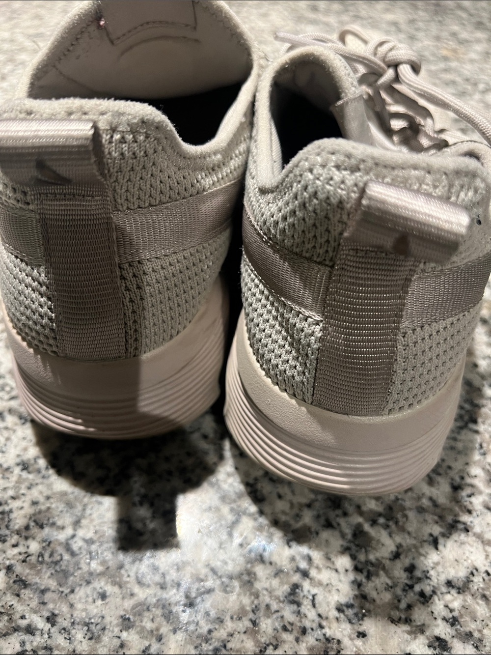 Skechers Uno Stand On Air Knit Sneakers 9.5 Neutral Athleisure Comfort Walking - Picture 3 of 8
